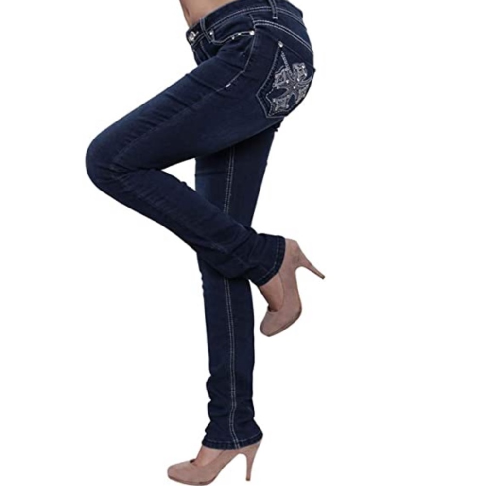 Jack David Women’s Mid Rise SKinny Jean SS116004